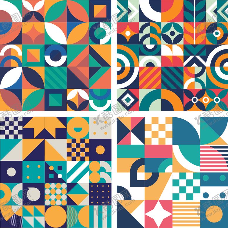 编号：22226511020224181641【酷图网】源文件下载-几何图案背景