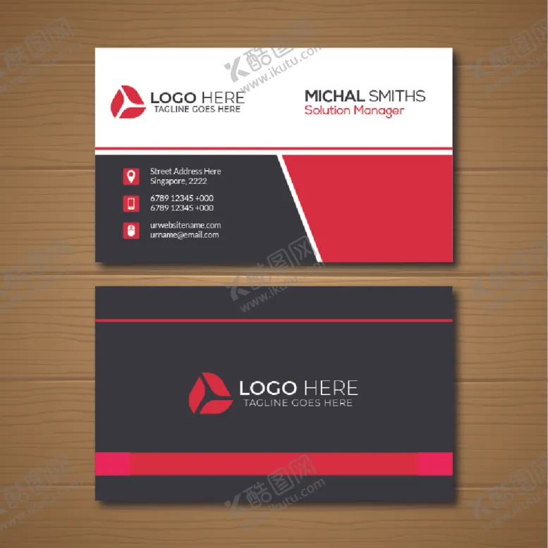 编号：40781510191458243669【酷图网】源文件下载-个性名片