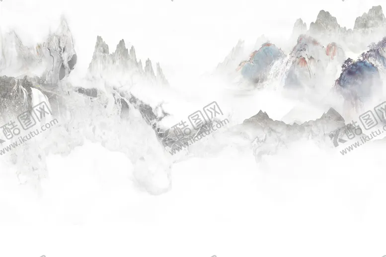 编号：02457609140631159168【酷图网】源文件下载-新中式背景墙灰色大理石纹墙纸纹理