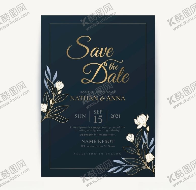 编号：16876403230508241867【酷图网】源文件下载-婚礼结婚请柬邀请函