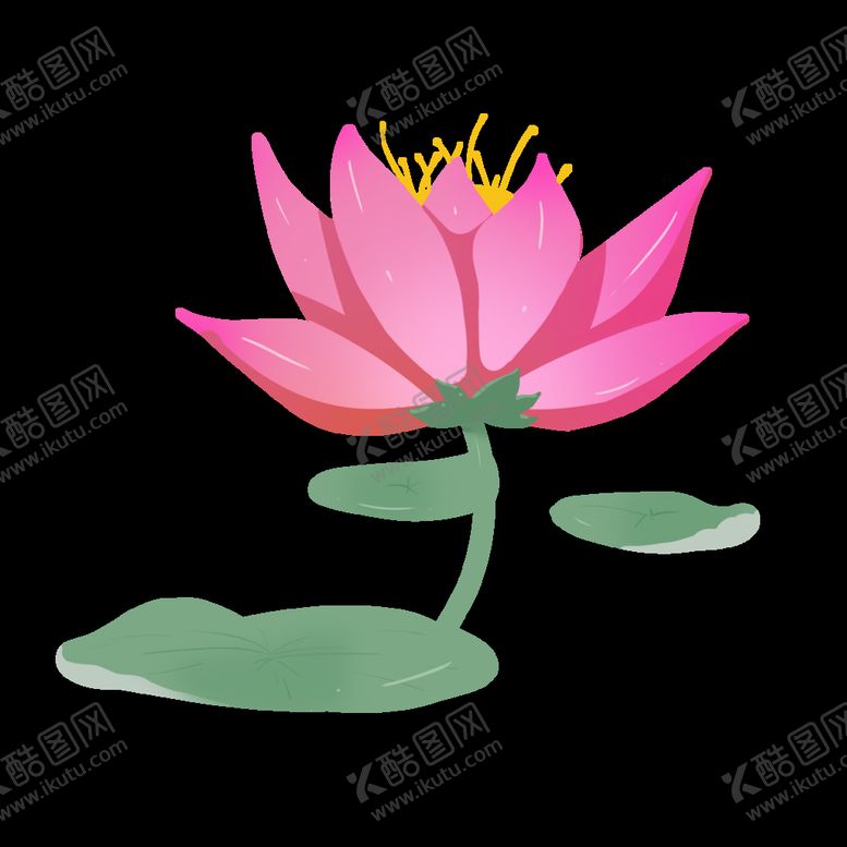 编号：34758610261435567486【酷图网】源文件下载-立春荷花开了荷叶