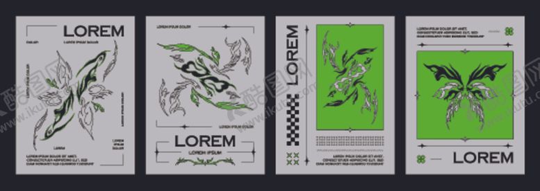 编号：10174004030337065573【酷图网】源文件下载-千禧风赛博朋克科幻海报