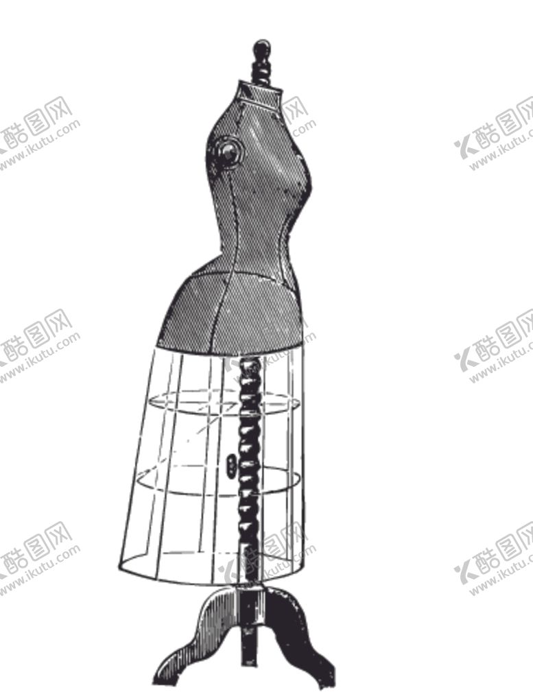 编号：32940810100243576233【酷图网】源文件下载-欧式古典女士服装设计