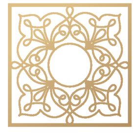 欧式金色花纹图案