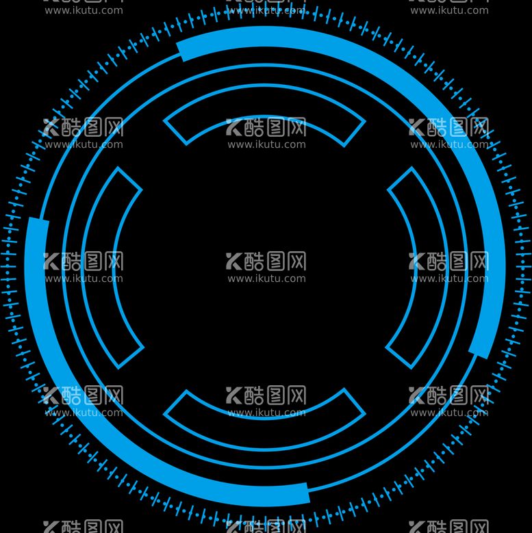 编号：45381610060432430973【酷图网】源文件下载-科技边框