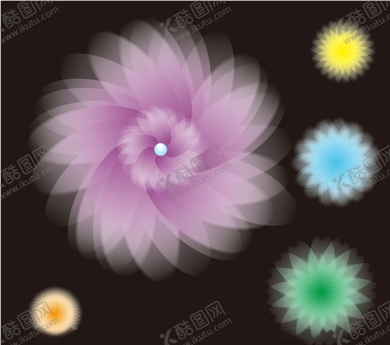 编号：17016210120659393447【酷图网】源文件下载-紫色花朵