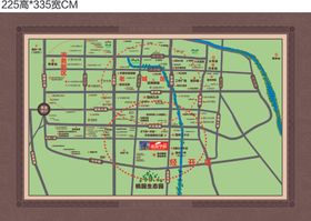 地产区位图