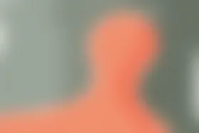 磨砂渐变背景海报七彩展板红色炫彩
