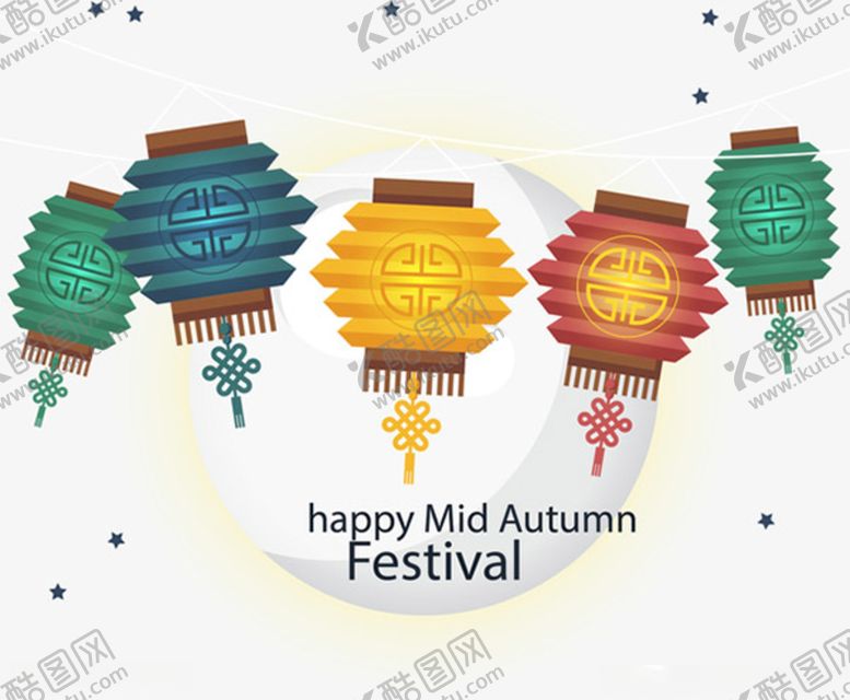 编号：62220509280744217428【酷图网】源文件下载-中秋节团圆灯笼