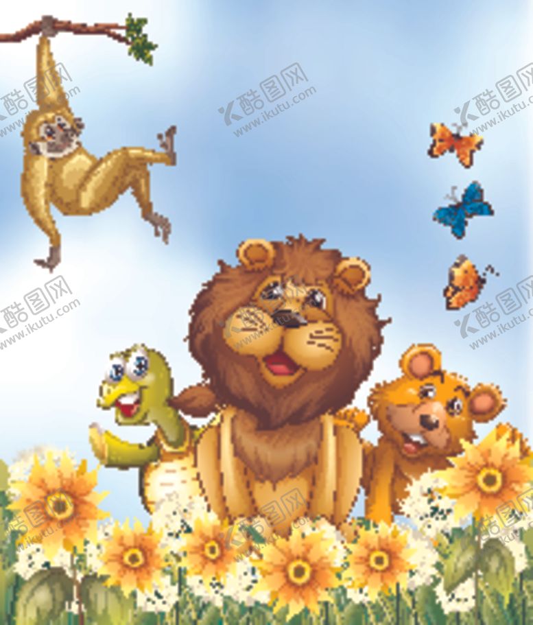 编号：35760306180821346974【酷图网】源文件下载-矢量动物素材