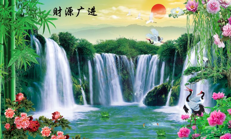 编号：17608306241916438932【酷图网】源文件下载-中式山水