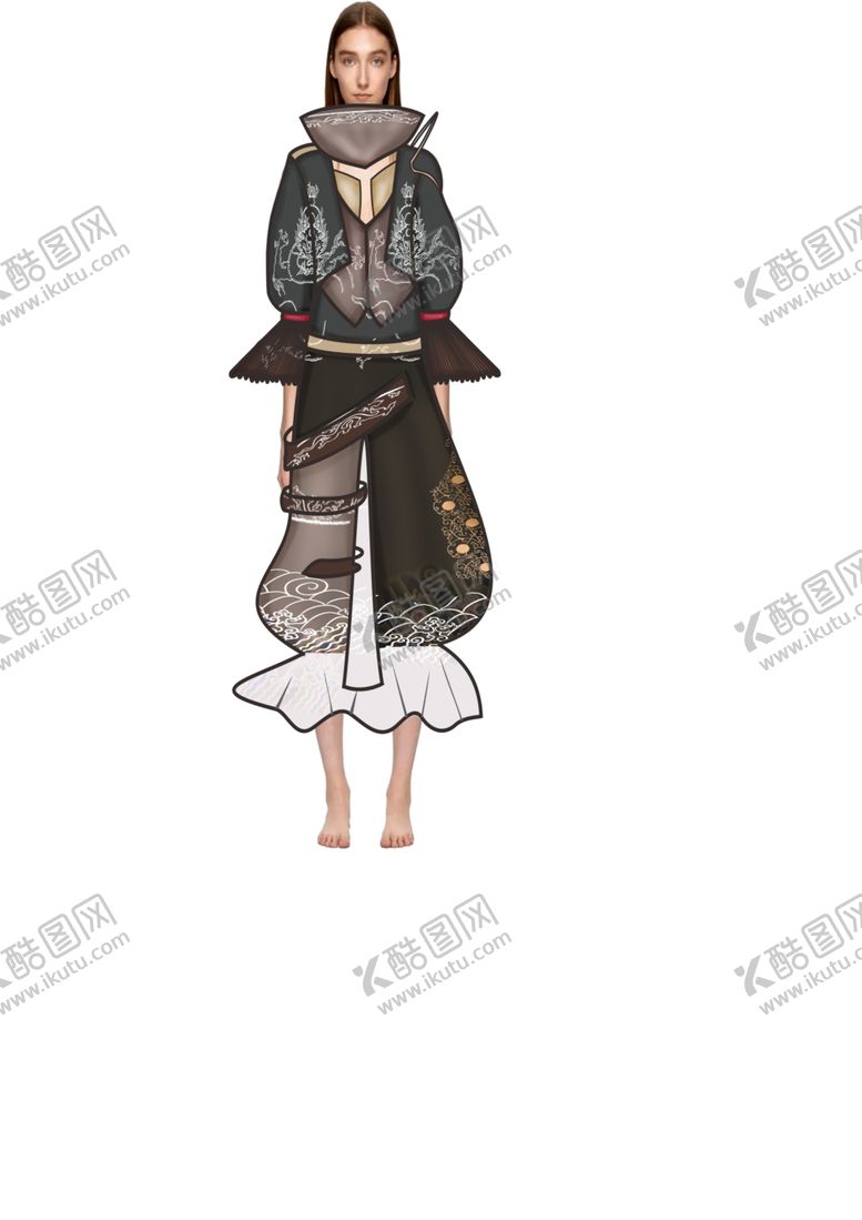 编号：97399201190957249031【酷图网】源文件下载-改良服饰