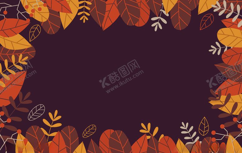 编号：26597010111824445368【酷图网】源文件下载-叶子背景