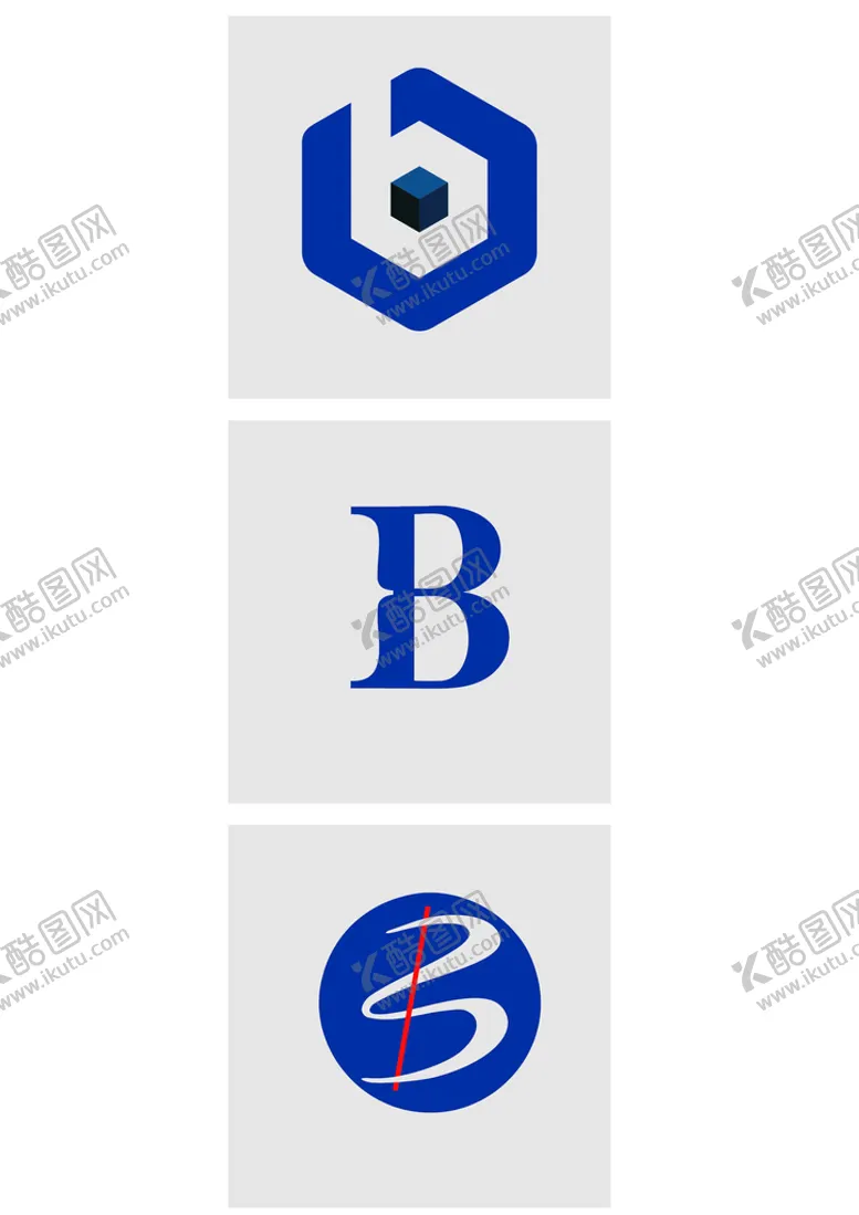 编号：37214509181141411607【酷图网】源文件下载-科技字母b