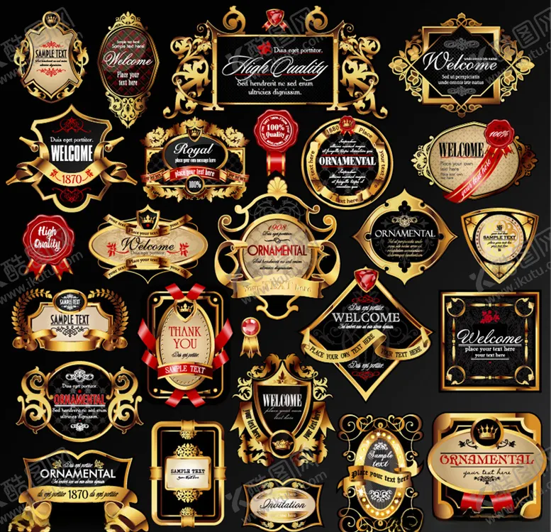 编号：98757610010534198296【酷图网】源文件下载-边框花纹