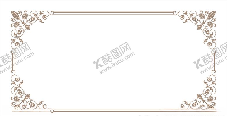 编号：80337304070023174197【酷图网】源文件下载-欧式花纹边框