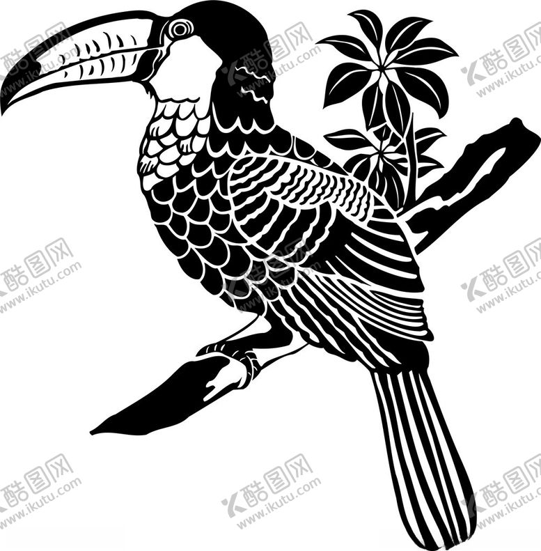 编号：15995601251904225454【酷图网】源文件下载-手绘鸟类插画