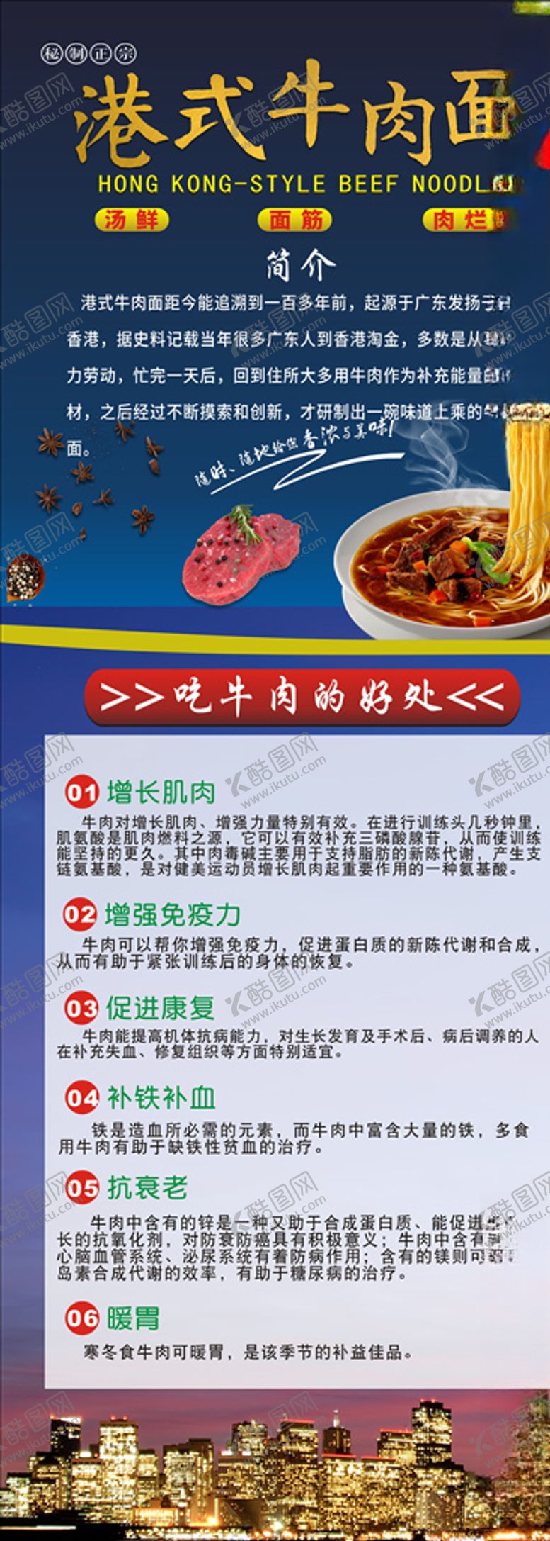 编号：60849610222307081107【酷图网】源文件下载-港式牛肉面展板