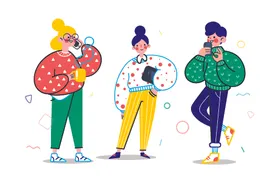 时尚潮人街头个性穿搭