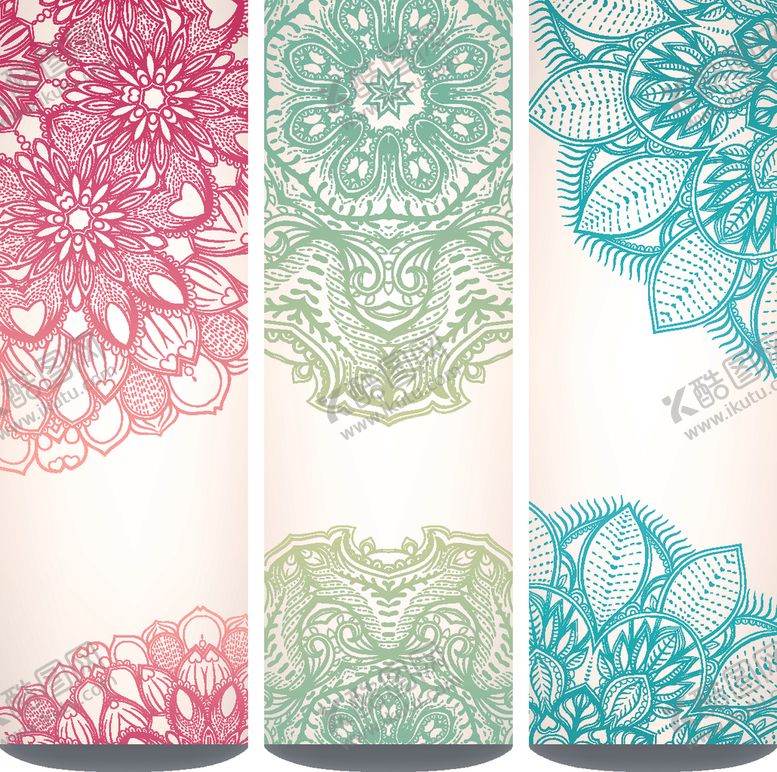 编号：84843809281651531596【酷图网】源文件下载-底纹花纹边框