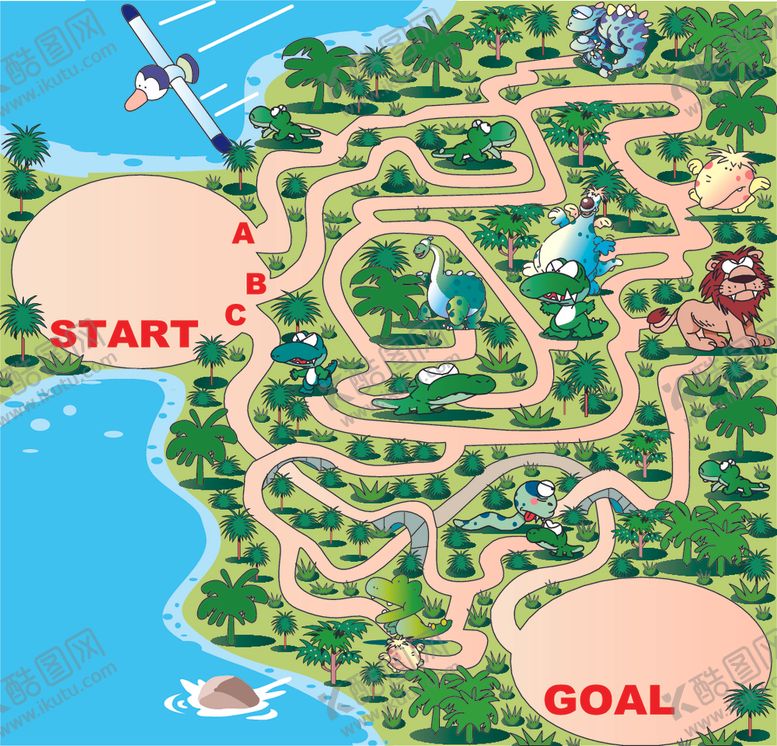 编号：22527210310002255653【酷图网】源文件下载-迷宫游戏