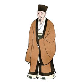 国学人物插画