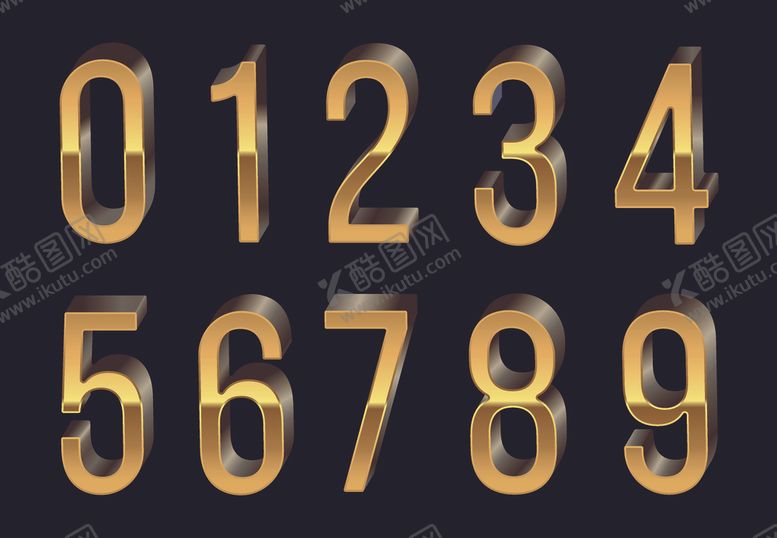 编号：86878106171124146585【酷图网】源文件下载-数字