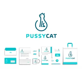 熊猫品牌视觉设计展示