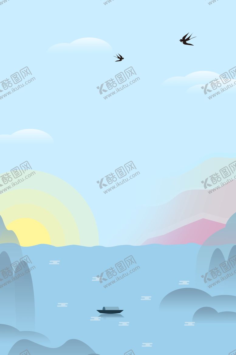 编号：39293610251627172271【酷图网】源文件下载-春天海报背景