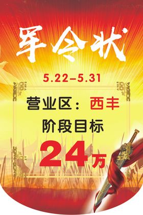 保险军令状