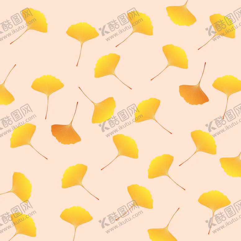 编号：92756410040021558695【酷图网】源文件下载-银杏叶