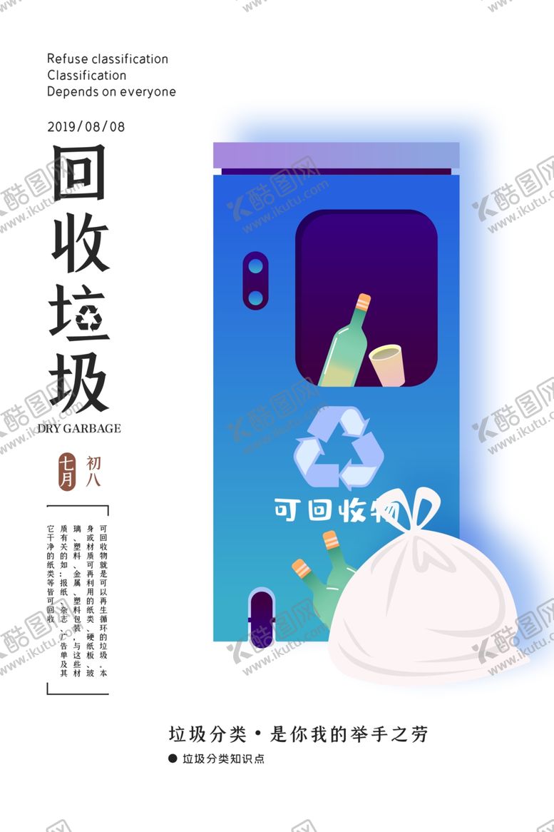编号：15829810121417298854【酷图网】源文件下载-垃圾分类