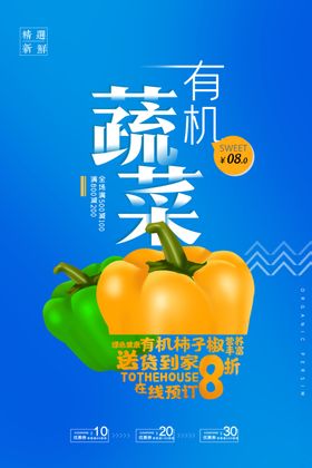 有机蔬菜海报