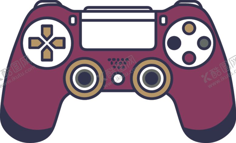 编号：45977209211411287100【酷图网】源文件下载-游戏机手柄