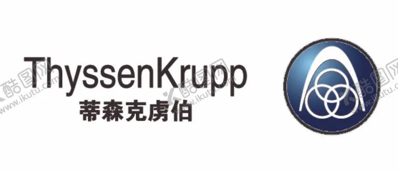 编号：71775112061513313861【酷图网】源文件下载-蒂森克虏伯矢量logo