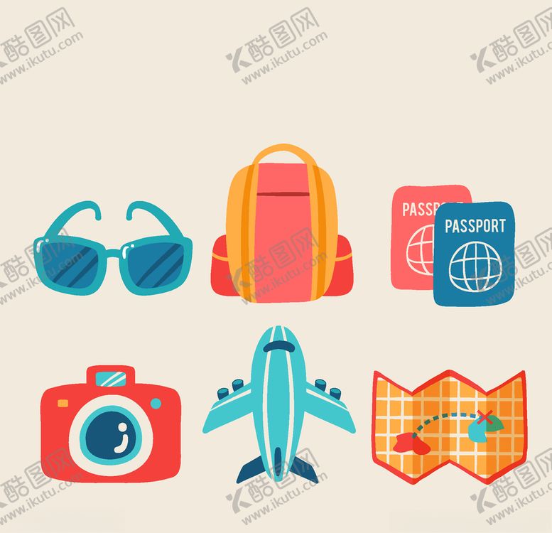 编号：71025910040928167168【酷图网】源文件下载-旅行元素