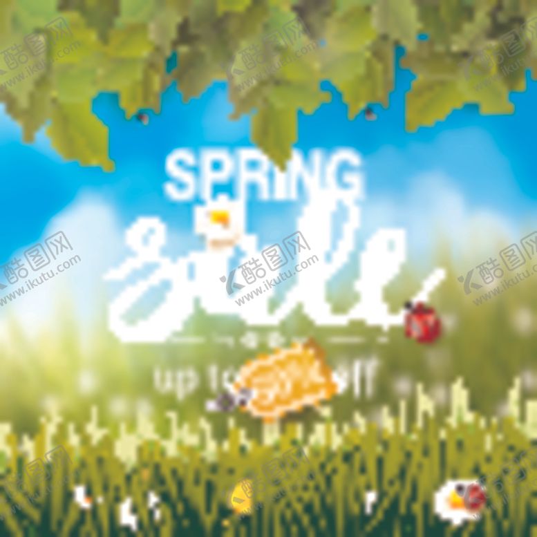 编号：53068309221328239734【酷图网】源文件下载-春天鲜花清新背景