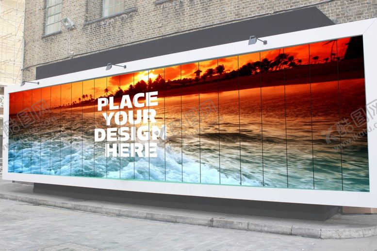 编号：50629510302328063615【酷图网】源文件下载-户外大型广告牌样机