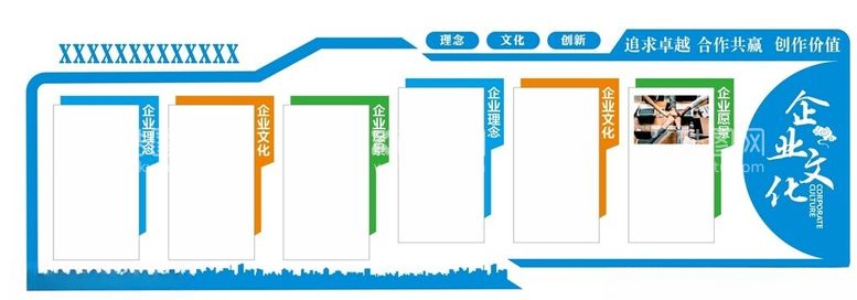 编号：55422001311831469623【酷图网】源文件下载-企业文化文化墙