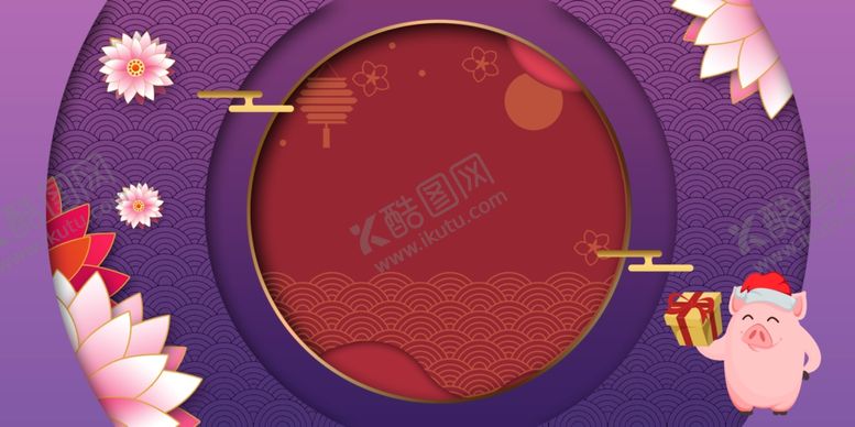 编号：52079807041941408610【酷图网】源文件下载-春节海报