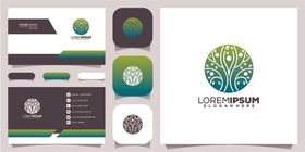 绿色科技风品牌视觉设计