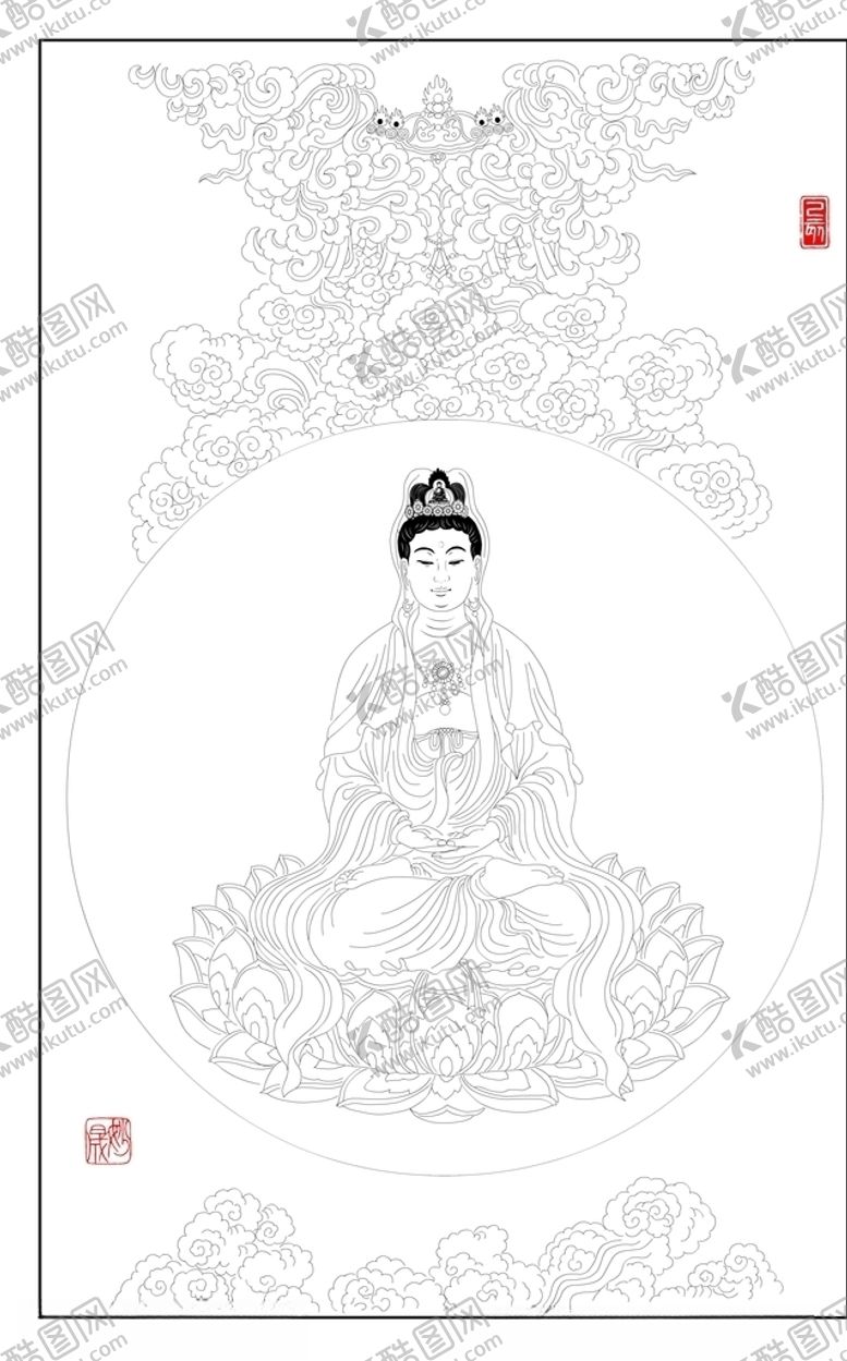 编号：65201709141408009278【酷图网】源文件下载-观音