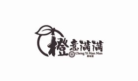 橙意满满logo设计