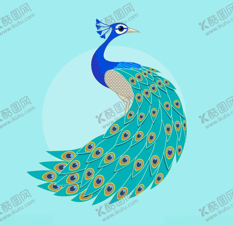 编号：80490706171711005188【酷图网】源文件下载-孔雀