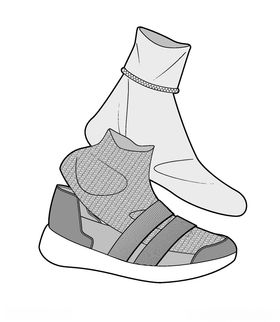 服装款式T恤上衣V领