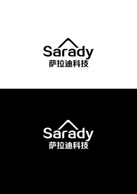 科技标识设计简约房子