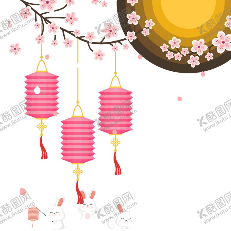 编号：22444705160458412407【酷图网】源文件下载-中秋元素