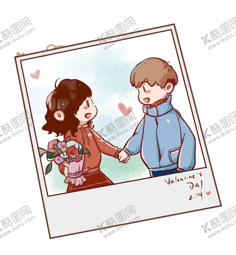 编号：60848807131030077812【酷图网】源文件下载-情人节插画