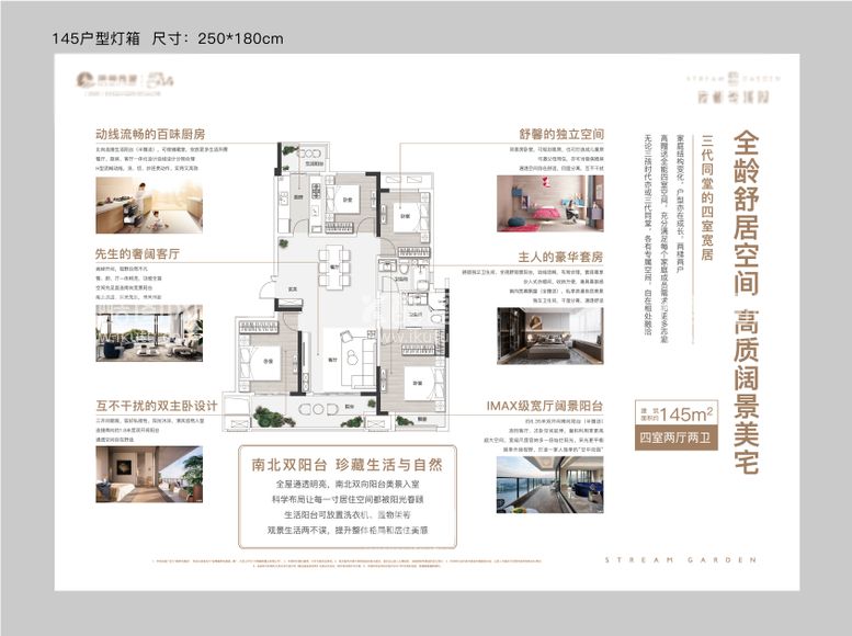 编号：66415212220322264418【酷图网】源文件下载-房地产户型解析广告展板