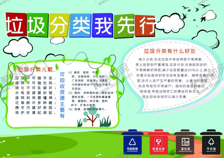 编号：83065710251610183289【酷图网】源文件下载-垃圾分类